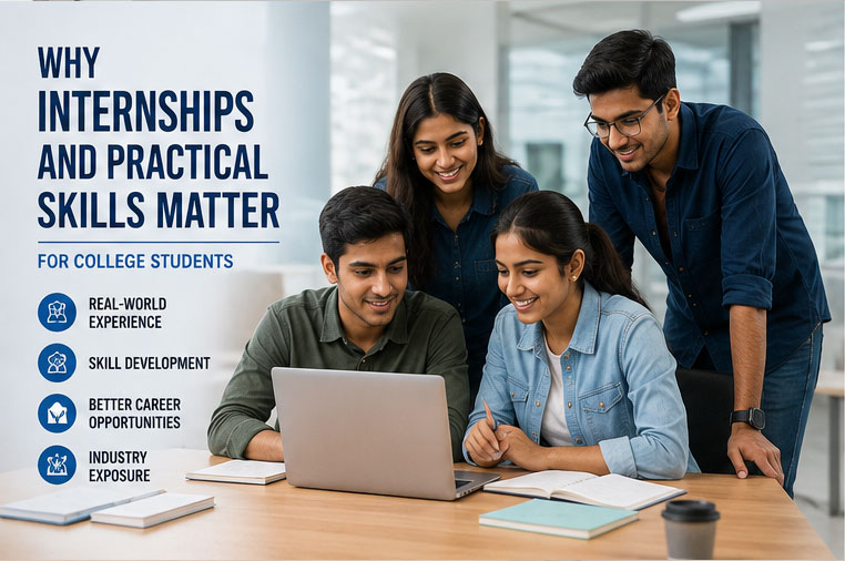 Why Internships and Practical Skills Are Important for College Students